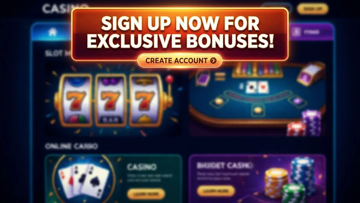 Registrer deg med bonus